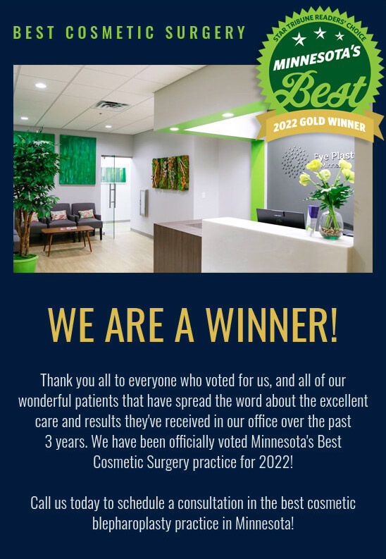 Minnesota's Best Cosmetic Surgery practice for 2022 Image
